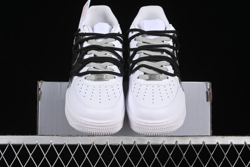 Nike Air Force 1 '07 Low Storm Graffiti Low-Top Casual Sneakers - DD2024-010