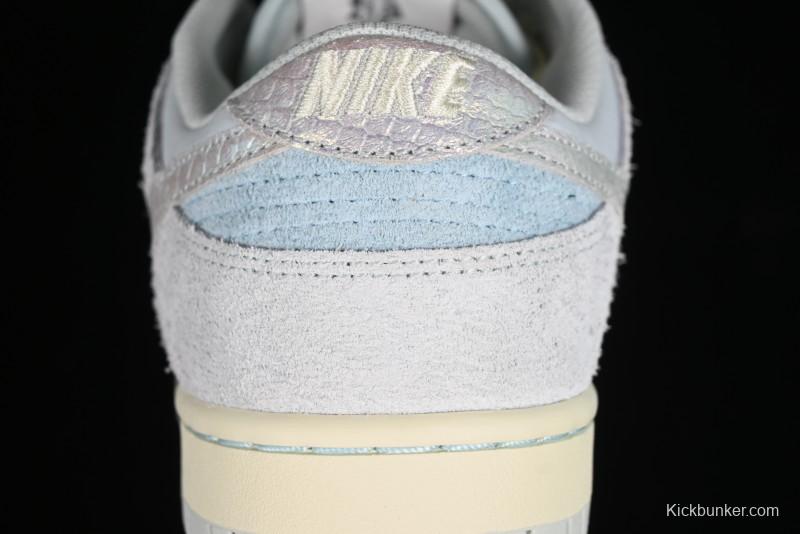 Nike Dunk Low SB "Fishing" Trout Pattern Casual Skate Shoes - DV7210-001