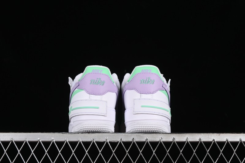 Nike Air Force 1 Shadow Low-Top Sneakers with Lightweight EVA Midsole and Anti-Slip RB Rubber Outsole - CU8591-103