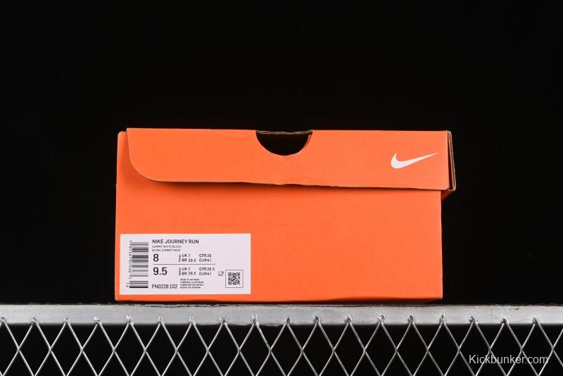 Nike Journey Run 2024 Low-Top Casual Running Shoes with Shock Absorption Anti-Slip and Wear-Resistant Design - FN0228-102