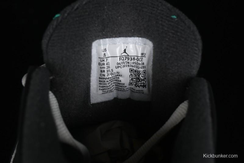 Nike Air Jordan 4 Remastered Sneakers in Black Grey - FQ7938-002