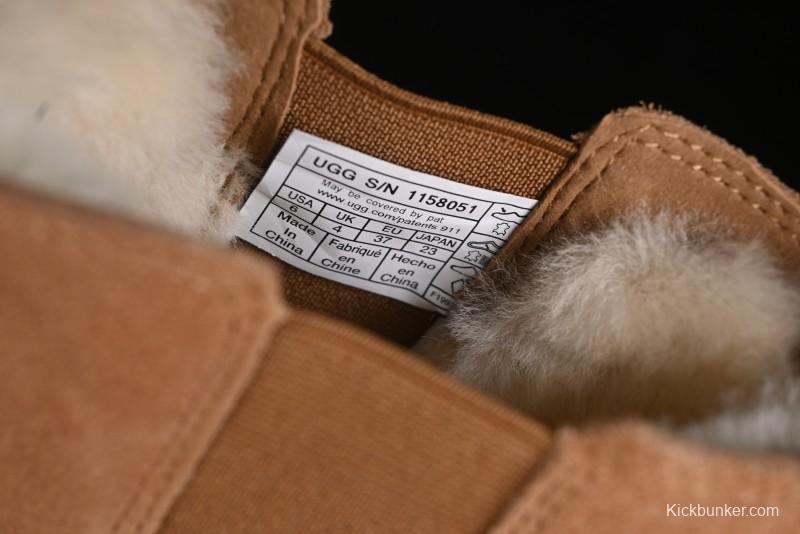 UGG Mini Bailey Button II Chelsea Boots with Chunky Platform - 1158051