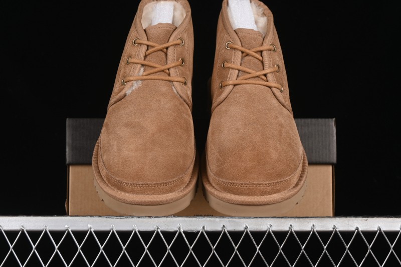 UGG Neumel Moc Ankle Boots in Chestnut Suede with Premium Comfort - 1153631