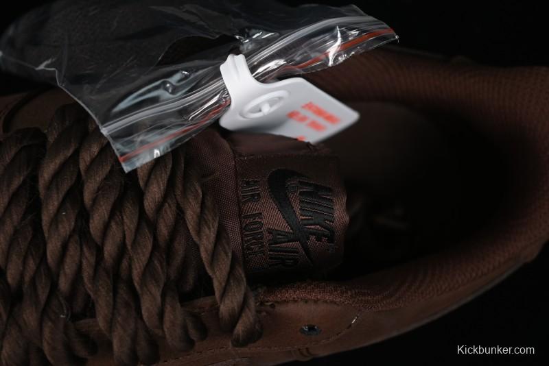 Nike Air Force 1 '07 Low Customized Hemp Rope Casual Sneakers - CW2288-111