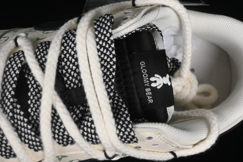 Nike SB Dunk Low Violent Bear Series - Lace-Up Beige with Black Swoosh Anniversary High-End Custom Low-Top Casual Sneakers - SJ2068-291