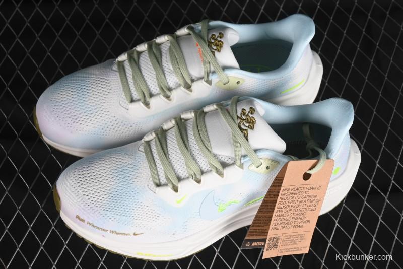 Nike Air Zoom Pegasus 41 Breathable Lightweight Running Shoes with Cushioning - HQ3465-143