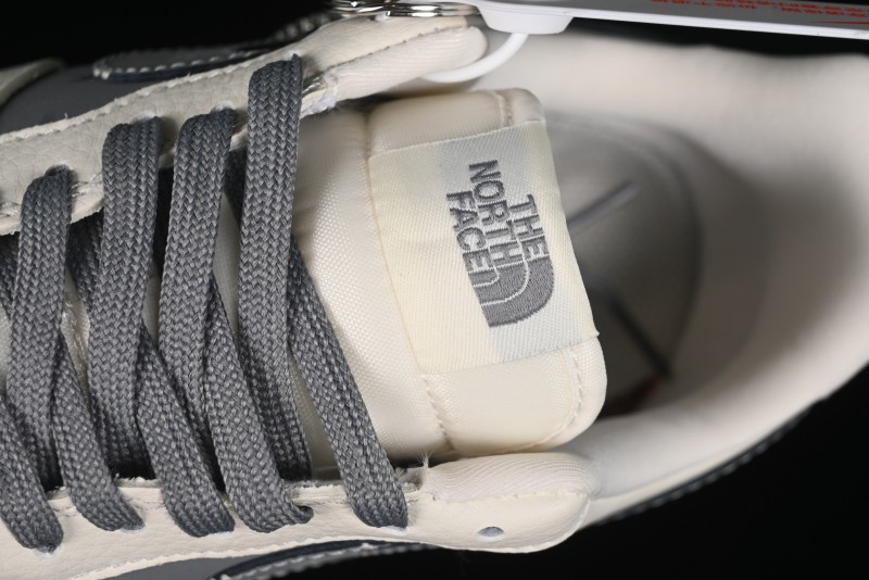 Nike Air Force 1 '07 Low The North Face Bear Collaboration - Beige Grey Swoosh Low-Top Casual Sneakers - KK1988-011