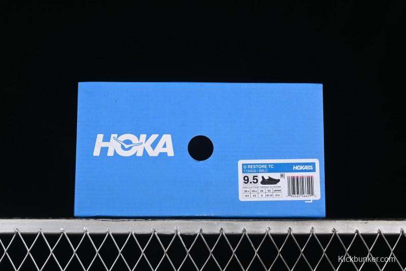 HOKA ONE ONE Restore Tc Classic Versatile Comfortable Cushioned Anti-Slip Low-Top Running Shoes - 1134532 BBLC