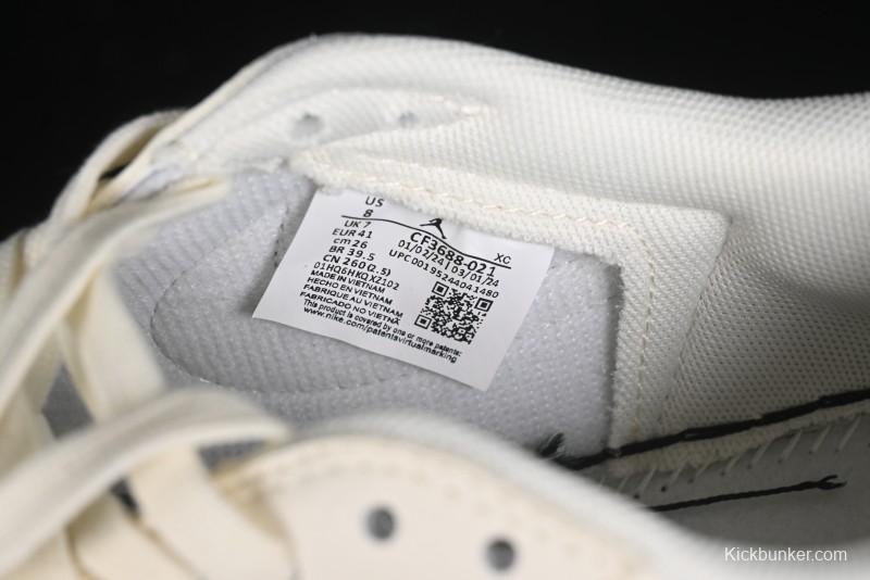 Nike Travis Scott x Fragment Design x Air Jordan 1 Low OG SP AJ1 Low Top Casual Sneakers - CF3688-030