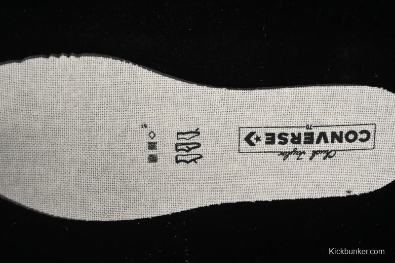 Converse Chuck 1970s Winter Waterproof Leather High-Top Sneakers with Gold Eyelets and Fleece Lining - A12444C