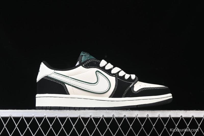 Nike Travis Scott x Fragment Design x Air Jordan 1 Low OG SP Sneakers - SJ2068-114