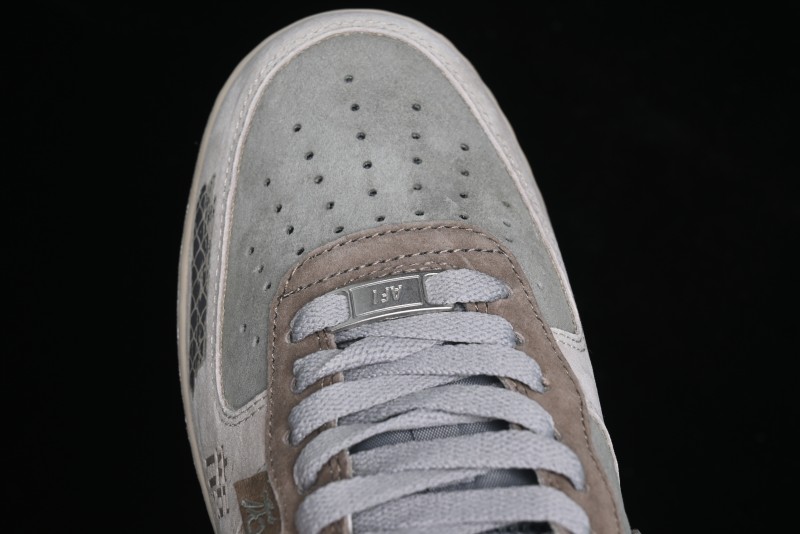 Nike Air Force 1 Low "Green Dragon Crescent Blade" Casual Sneakers - CD1212-555