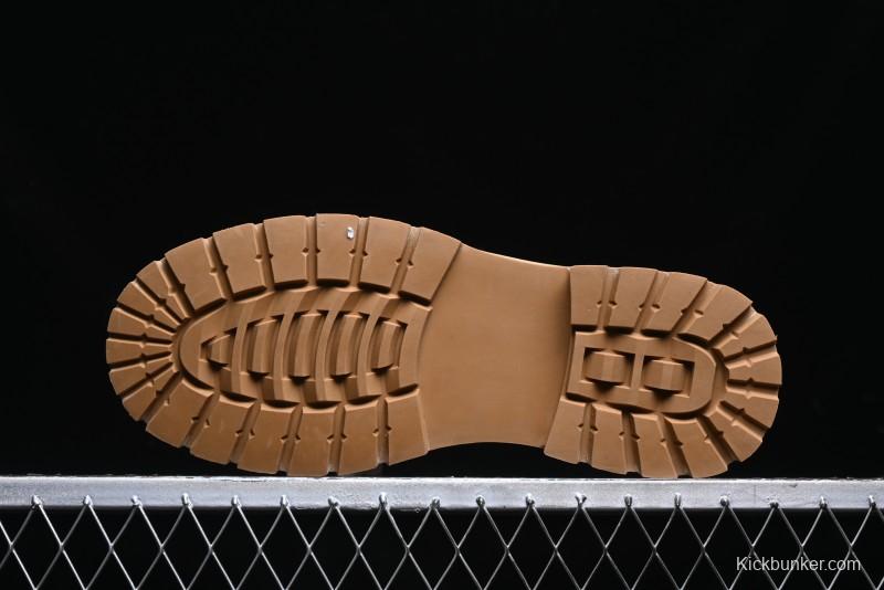 ECCO Exostrike Series Work Leather Anti-Slip Platform Boots - 63890801003