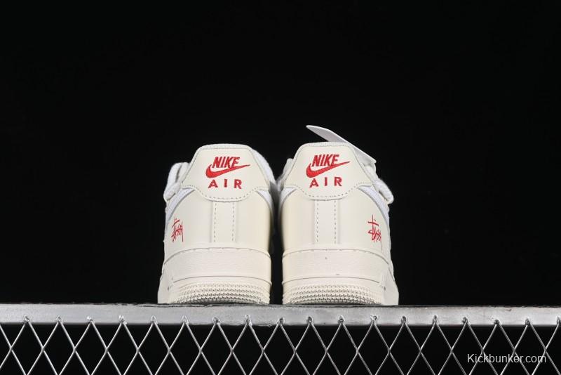Nike Stussy x Air Force 1 '07 Low Casual Sneakers - ZH0316-047