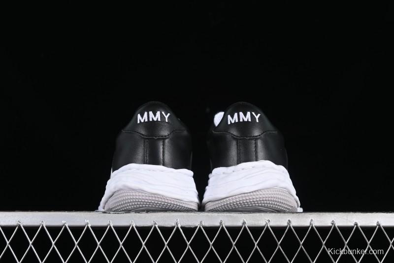 MMY Wayne Original Sole Leather Low Sneaker with Deconstructed Ice Cream Sole - W.E5