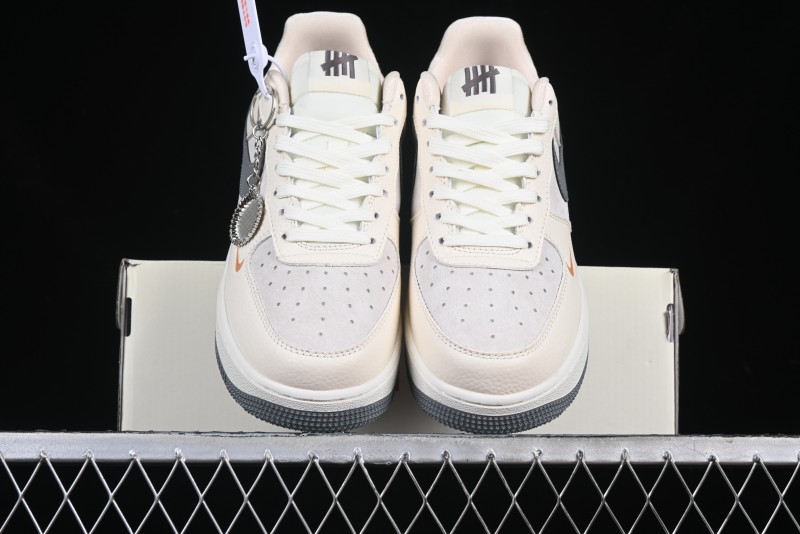 Nike Air Force 1 '07 Low UN Collaboration Beige Grey Metal Tag Casual Sneakers - DF0188-023