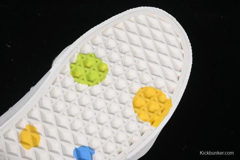 Vans Knu Skool Pearl White Chunky Sneakers with D-Ring Lacing System - VN000D22QC5