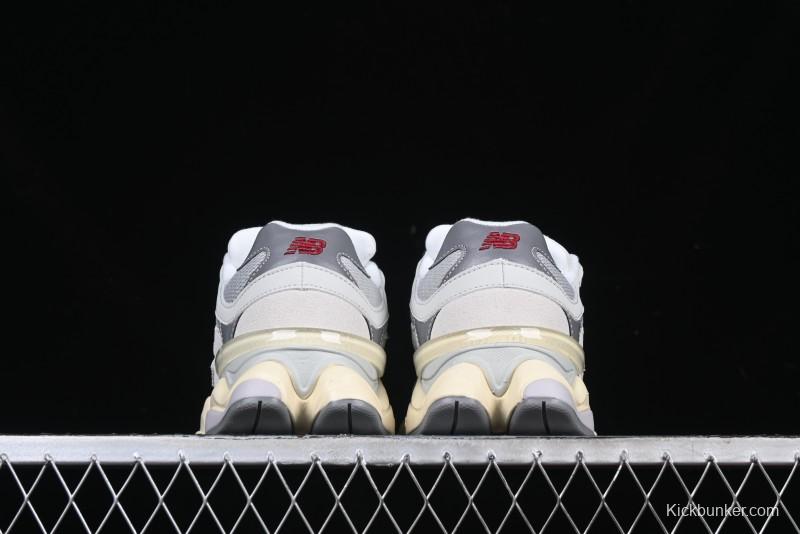 New Balance 9060 Retro Casual Running Shoes with ABZORB Cushioning - U9060LNY