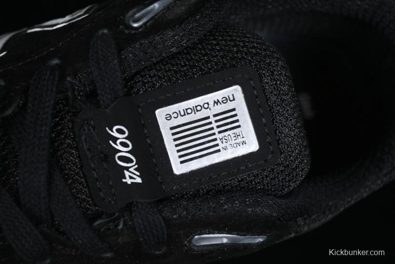 New Balance 990 Series Premium Retro Running Shoes with Carbon Fiber Midsole - M990BK4