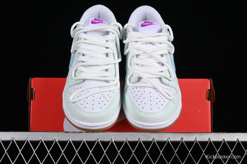 Nike Dunk Low Bubble Sea Salt SB Low-Top Casual Skate Shoes - FD9922-151