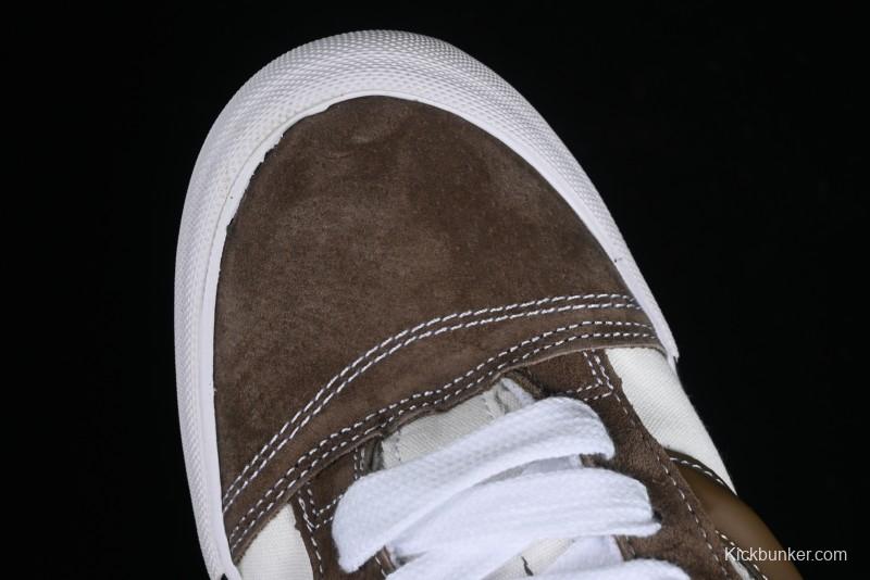 Vans Classics Knu Skool Coffee White Brown Slip-On Shoes - VN0009SAK330