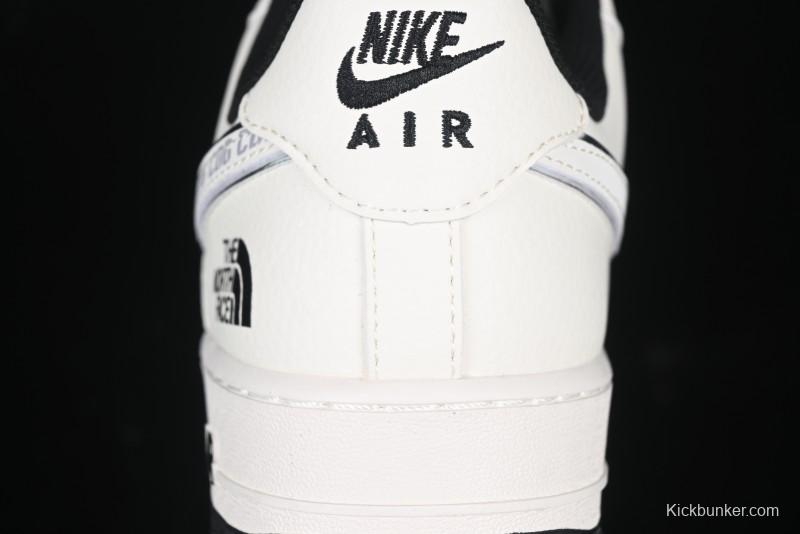 Nike Air Force 1 '07 Low The North Face x CDG Black White Casual Sneakers - BB7518-013