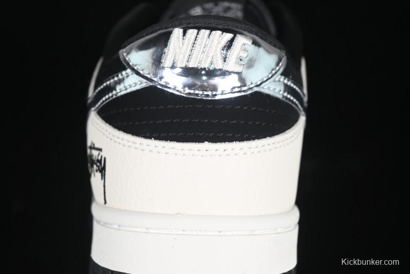 Nike SB Dunk Low Stussy Anniversary Edition Customized Low-Top Casual Skate Shoes - KK1333-015