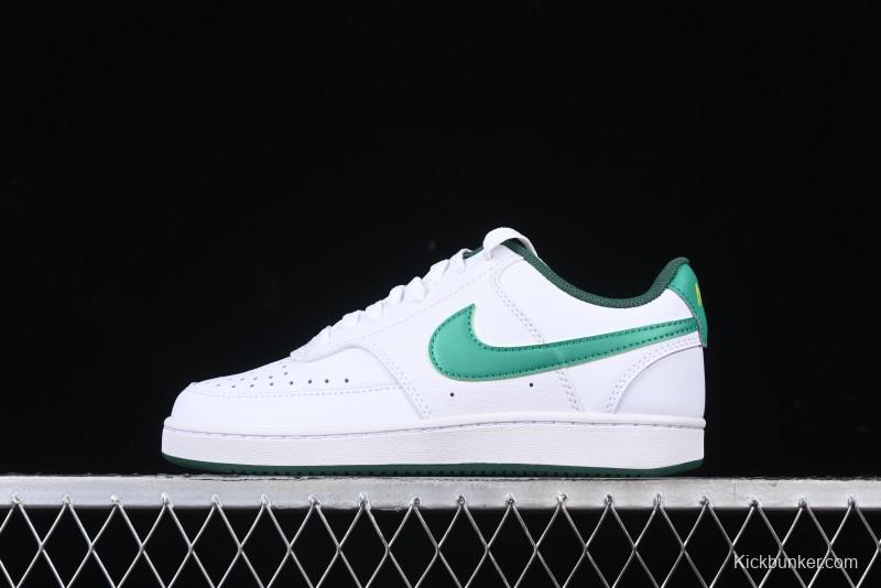 Nike Court Vision Low Lo Leather Low-Top Retro Casual Breathable Sneakers - FN3447-131
