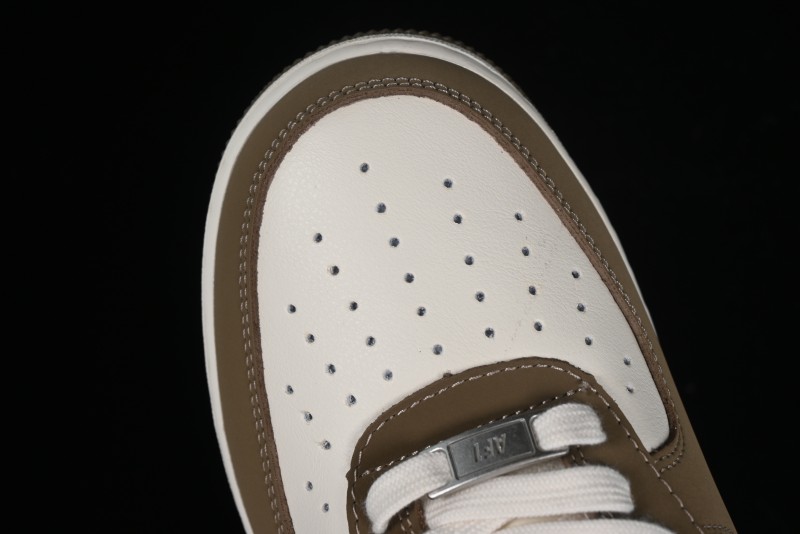 Nike Air Force 1 '07 Low BAPE Collaboration - Light Green Pigskin Low-Top Casual Sneakers - BA8806-225