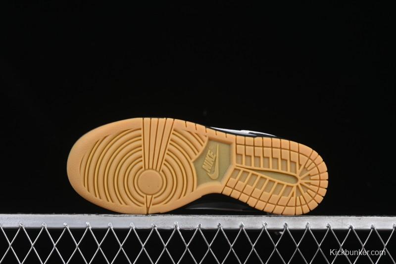 Nike Dunk Low Casual Sneakers in Black-Grey Colorway - HQ1931-001