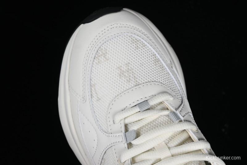 New York Yankees MLB Fast Ball Classic Monogram 24SS Retro Casual Running Shoes - 3ARNFSB4N07CRS