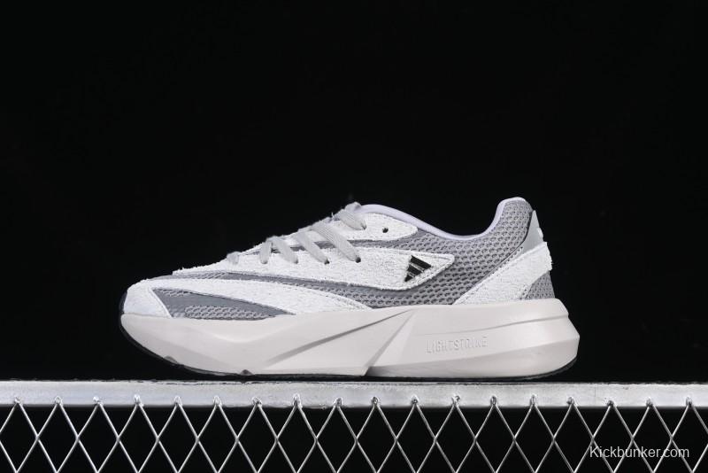 Adidas Lightblaze Running Shoes with Breathable Upper - JQ9975