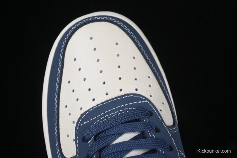 Nike Air Force 1 '07 Low Teddy Bear Collaboration Suede Blue Low-Top Casual Sneakers - KK1988-054