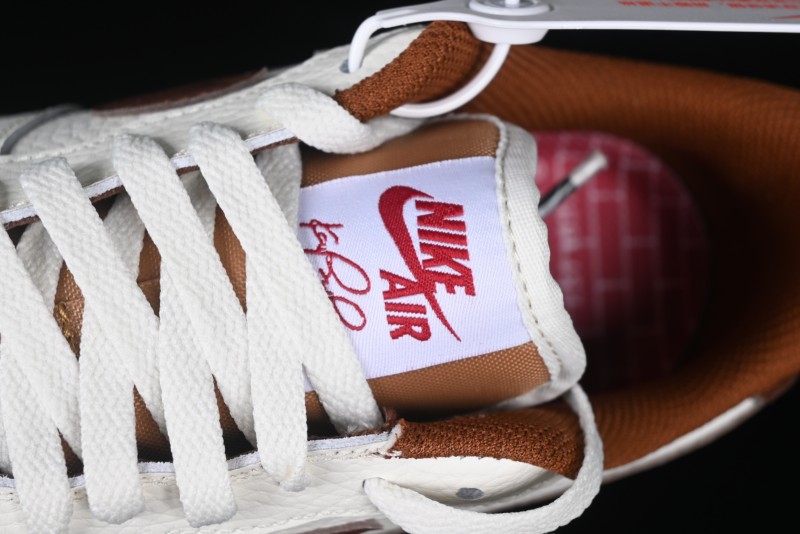 Nike Air Force 1 '07 Low Casual Sneakers with Full-Length Air Cushion - HQ7027-100
