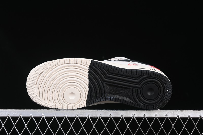 Nike Air Force 1 '07 Low Champion Collaboration Triple Swoosh Low-Top Casual Sneakers - SJ6698-021