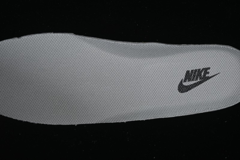 Nike Air Force 1 '07 Low Stussy Collaboration Silver Trim Black Swoosh Low-Top Casual Sneakers - XZ6188-912