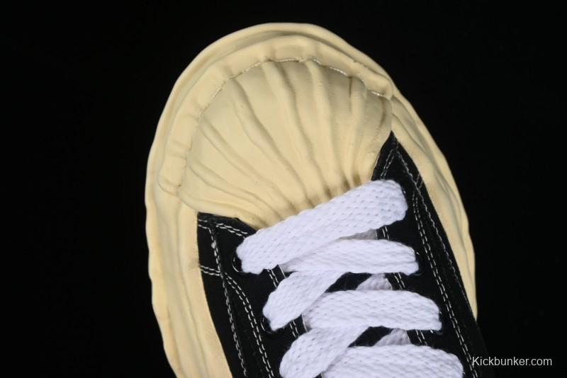 Wayne Original Sole Leather Low Sneaker with Melted Ice Cream Outsole - W.E5