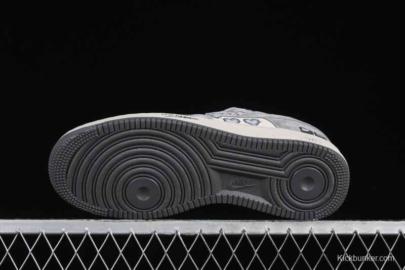 Nike Air Force 1 '07 Low "Lose Heart" Custom Casual Sneakers - CW2288-668