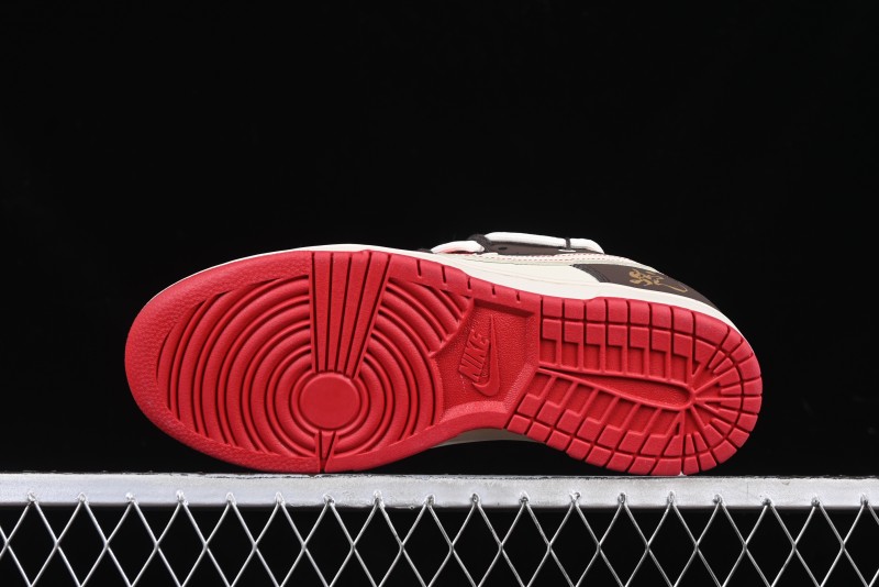 Nike SB Dunk Low Year of the Snake Anniversary Custom Low-Top Casual Skate Shoes - YX5066-268