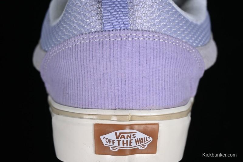 Vans Knu-Skool VR3 LX Low-Top Retro Sneakers in Dusty Purple - VN0009QCB9P