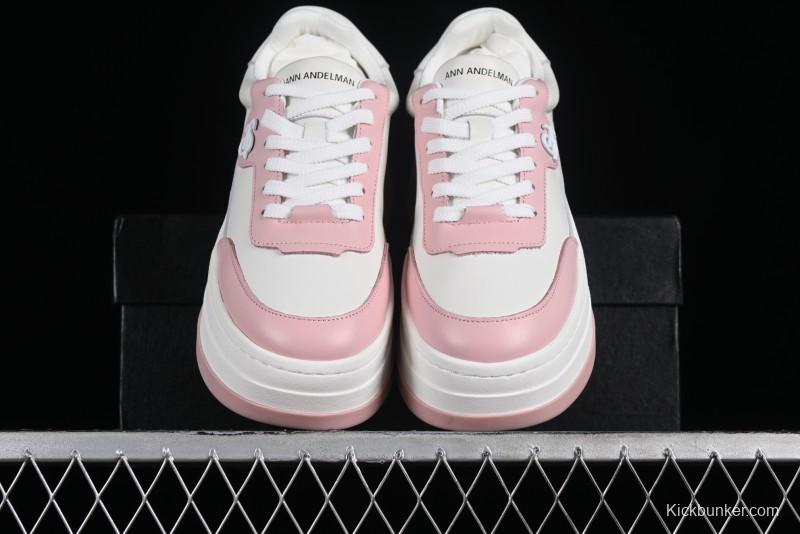 ANN ANDELMAN Pink White Chunky Retro Low-Top Sneakers - 210821
