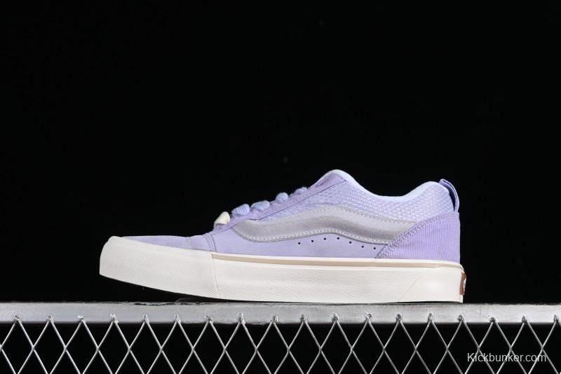 Vans Knu-Skool VR3 LX Low-Top Retro Sneakers in Dusty Purple - VN0009QCB9P
