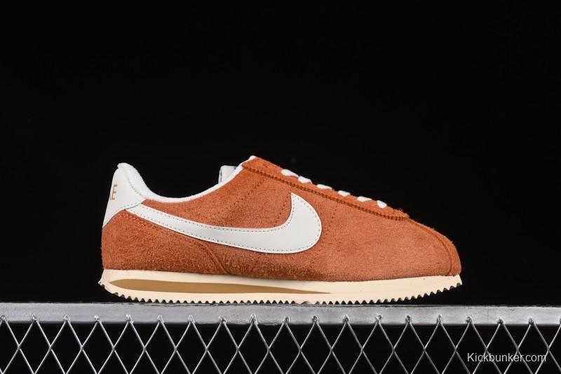 Nike Classic Cortez Leather Retro First Generation Leather Running Shoes - HF3142-200