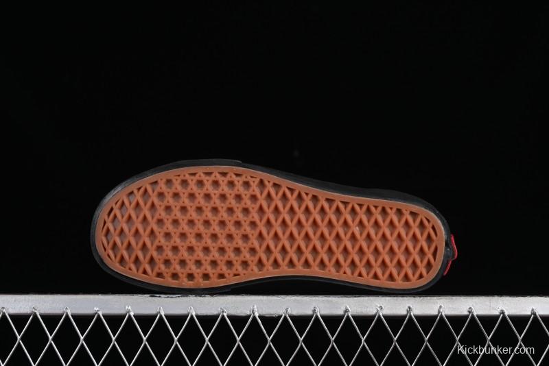 Vans Style 36 SF All Black Skate Shoes with Killer Whale Half-Toe Cap Design - VN0A3MVLB8C