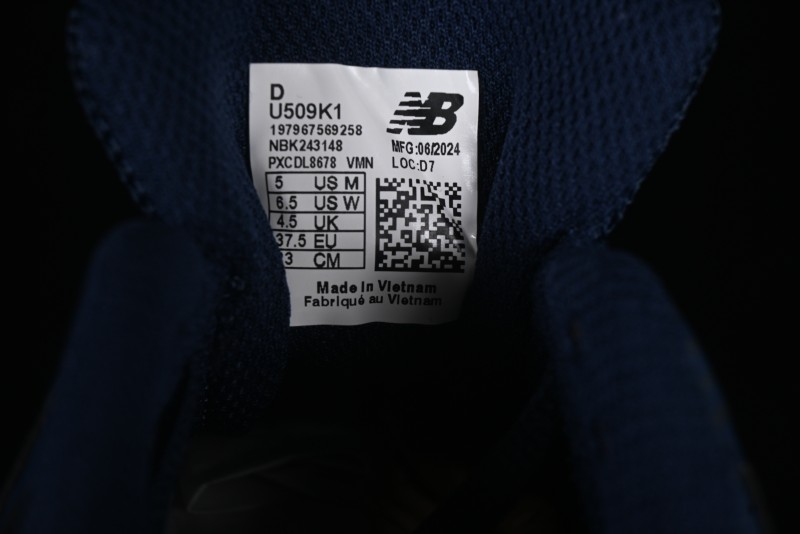 New Balance 509 Series Retro Casual Running Shoes - U509K1
