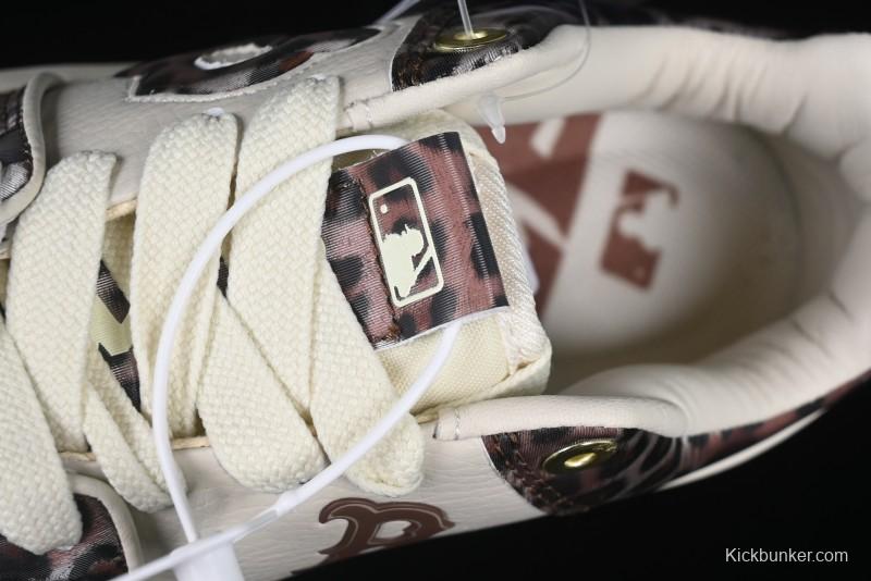 New York Yankees Chunky Liner Lux Leopard Thick Sole Casual Running Shoes - 3ASXCLE4N43BGS