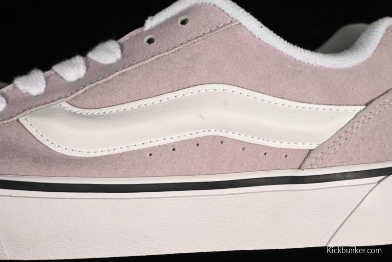 Vans Classics Knu Skool Retro Chunky Tongue Sneakers with Enlarged Toe and Breathable Mesh - VN000CRP0L08