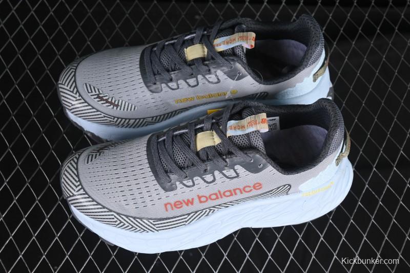 New Balance Fresh Foam X More V3TDS Low-Top Running Shoes with Durable Slip-Resistant Outsole - MTMORAG3