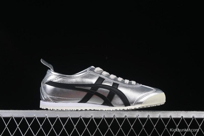 Onitsuka Tiger Mexico 66 Low-Top Leather Sneakers for Casual Running and Leisure - 1183B566-020