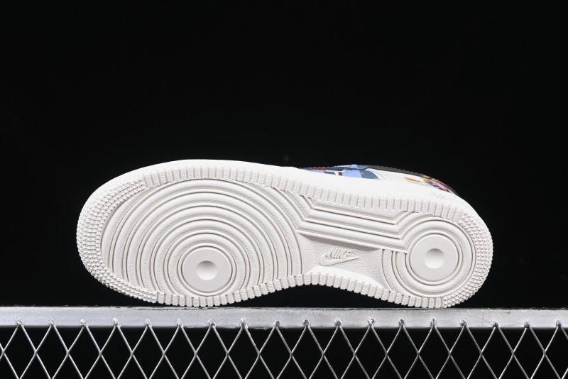 Nike Air Force 1 '07 Low Custom Christmas Party Casual Sneakers - DM0970-132